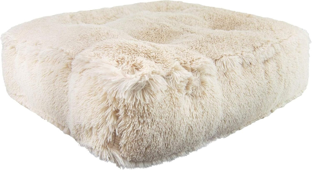 bessie and barnie frosted willow extra plush shag showing dimensions