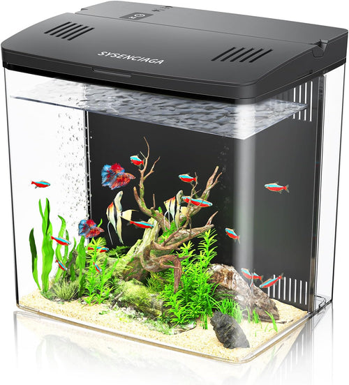 1 gallon acrylic fish tank kit for kids, main product view