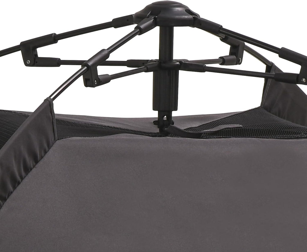 pawhut pop up dog tent for extra large, front angle view