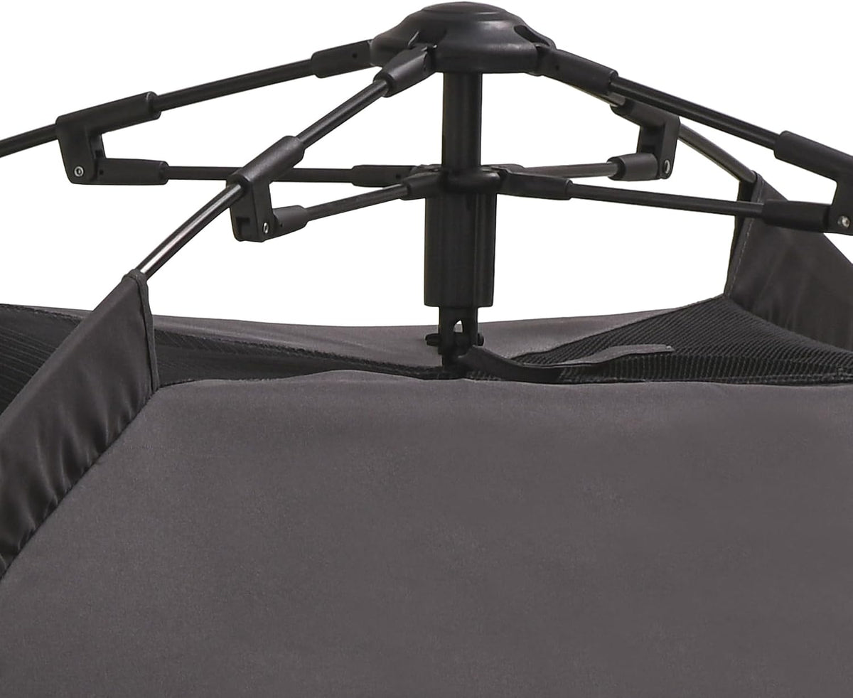 pawhut pop up dog tent for extra large, front angle view