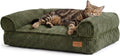 fukumaru dog couch bed, corduroy cozy cat bed, main product view