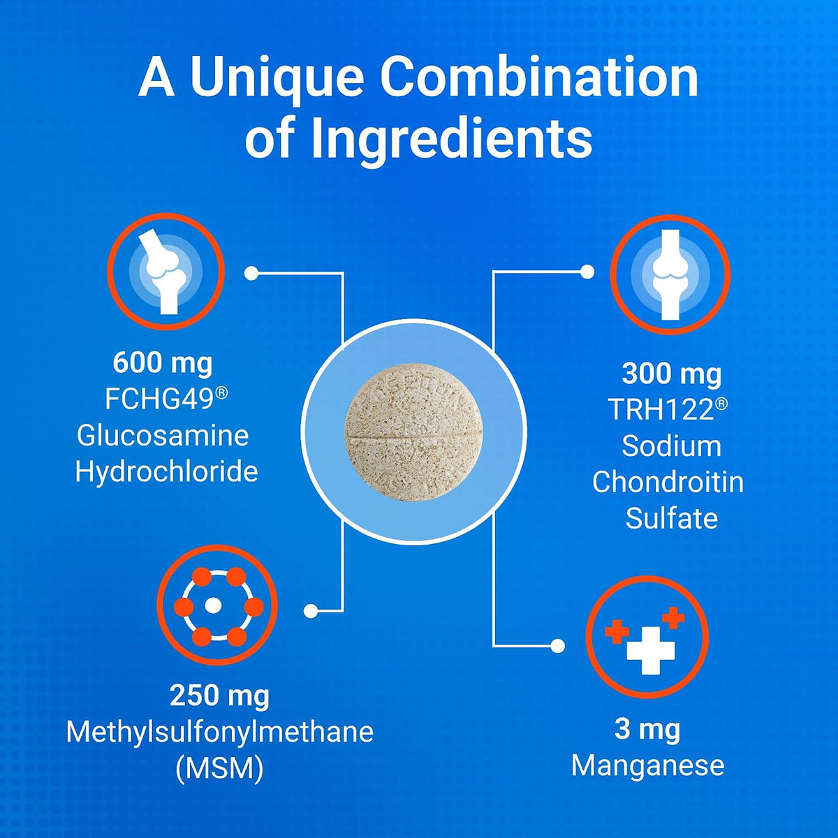 nutramax cosequin for dogs joint health supplement, contains showing dimensions