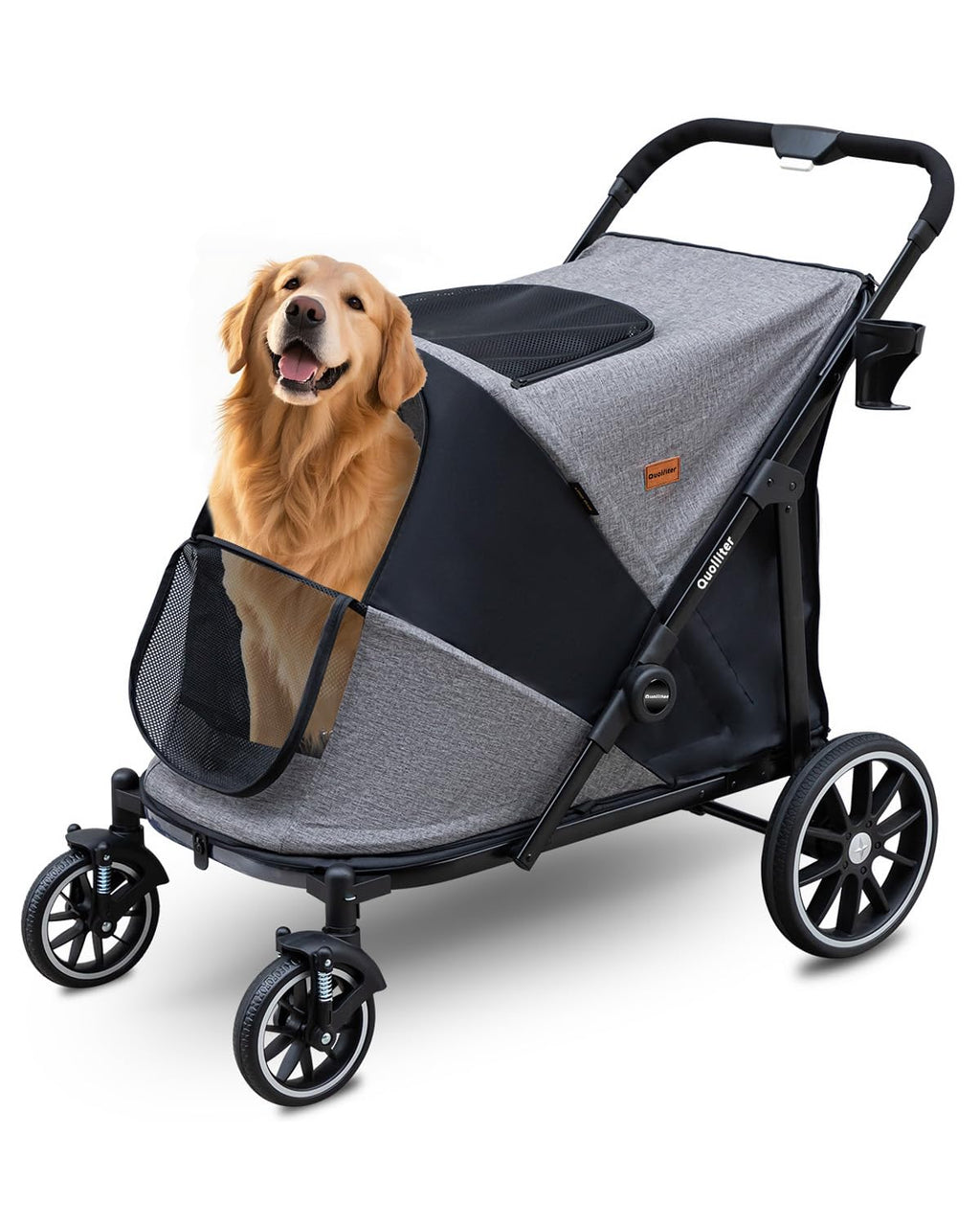 dog stroller for large & medium dogs, up, main product view
