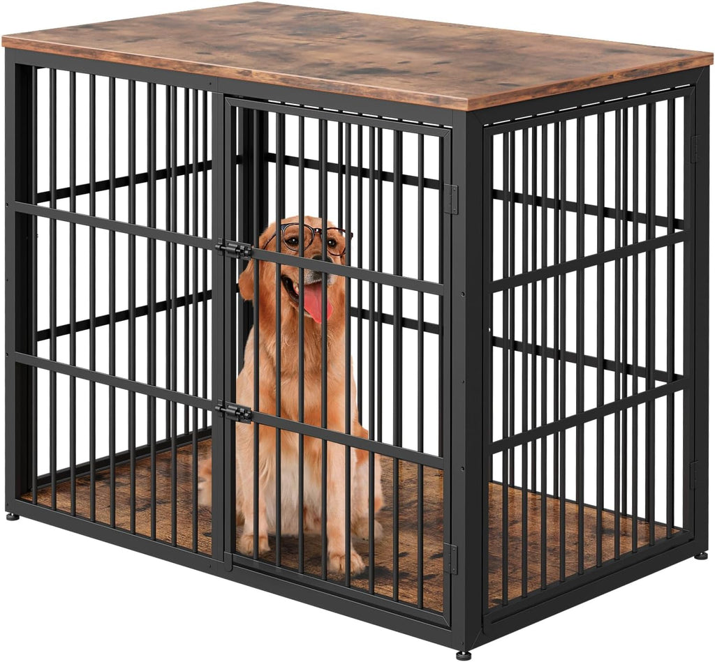 48" xxl dog crate furniture, 3-door heavy duty, main product view