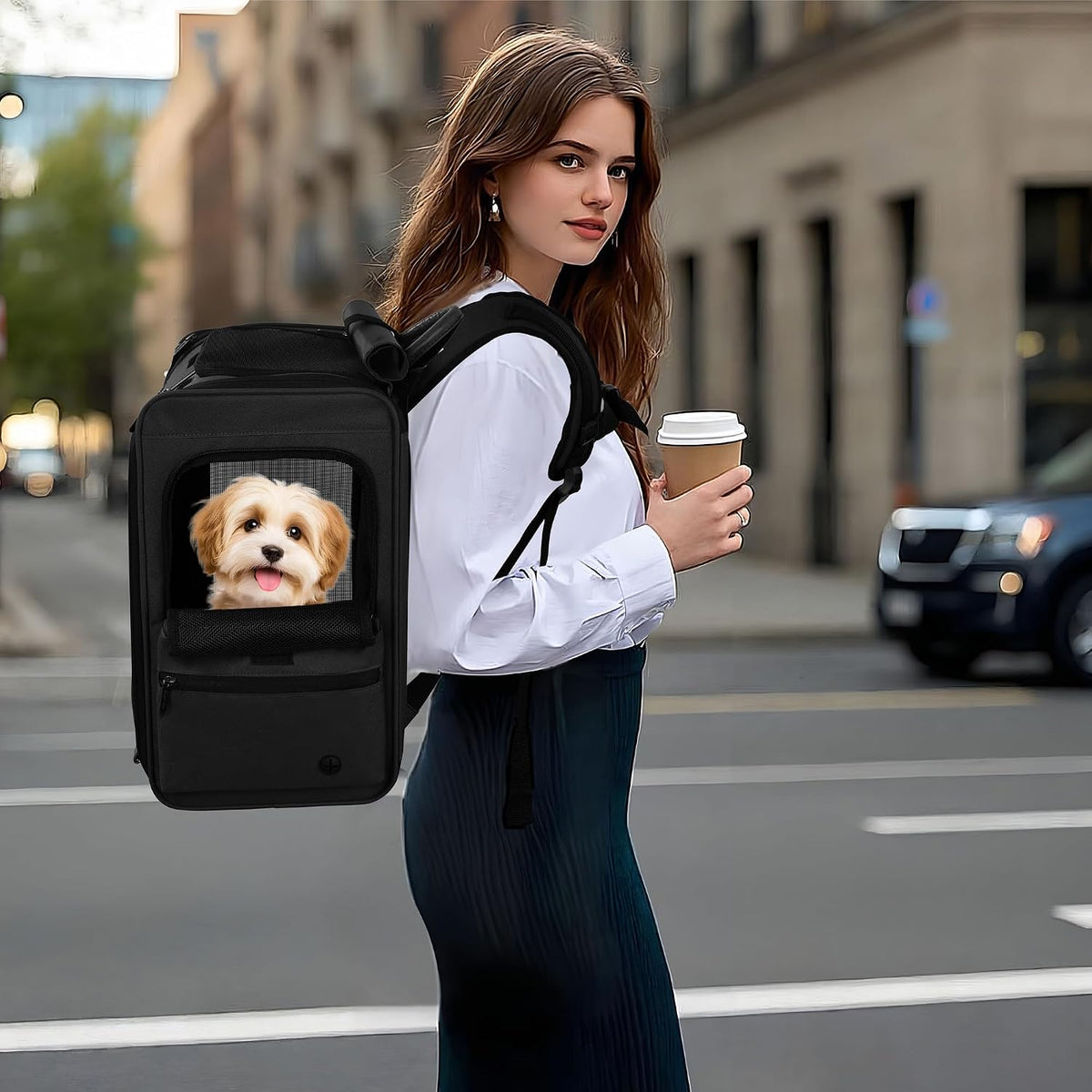 elitefield deluxe backpack pet carrier for cats and, main product view