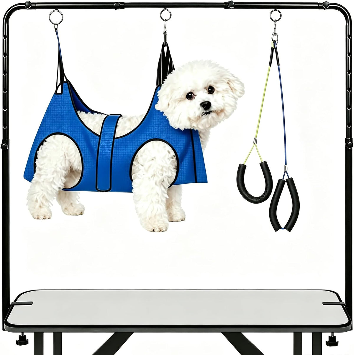 adjustable dog grooming arm with heavy-duty clamp: 44", main product view