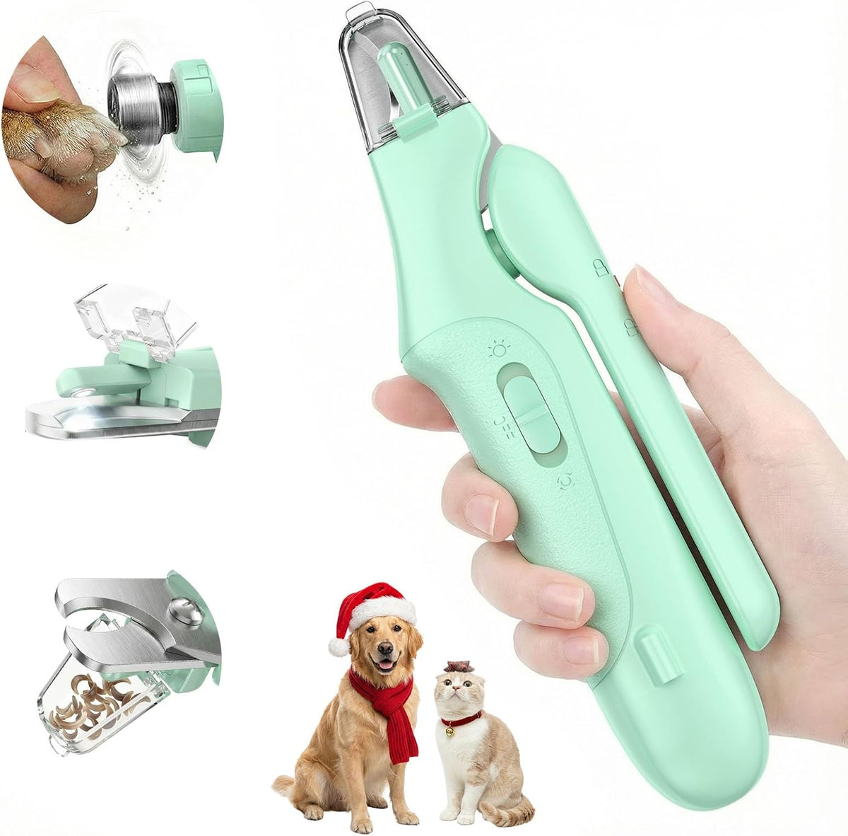 2 in 1 dog nail clippers & cat, main product view