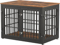 rehomerance 38" heavy duty dog crate furniture for, main product view