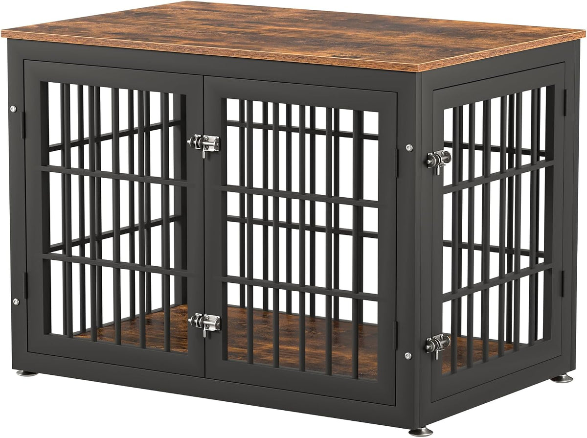 rehomerance 38" heavy duty dog crate furniture for, main product view
