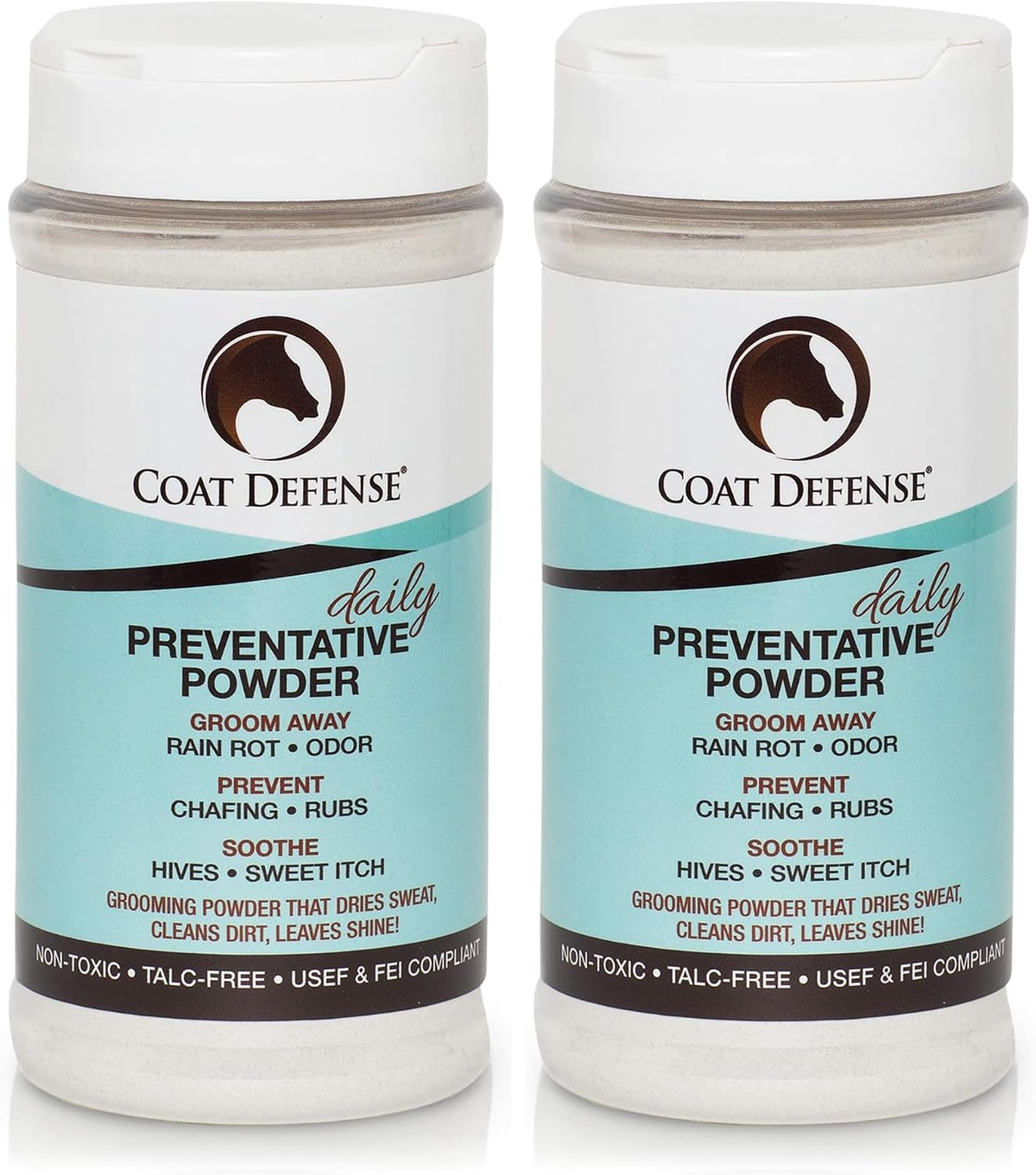 coat defense daily preventative powder & rain rot, main product view