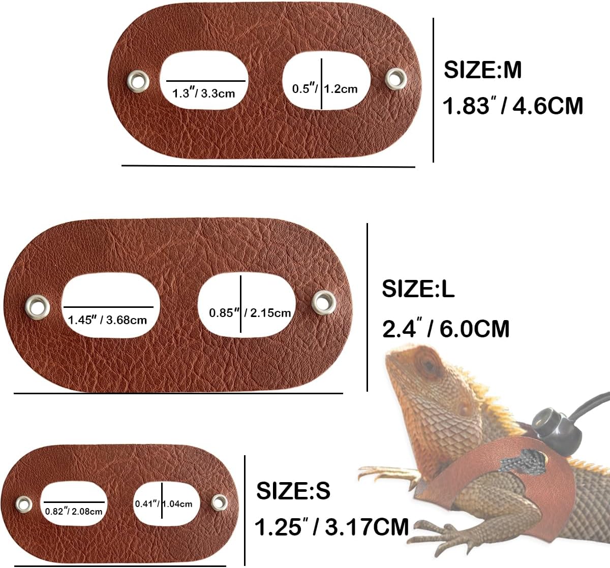 small animal portable backpack carrier with leather harness, close-up detail