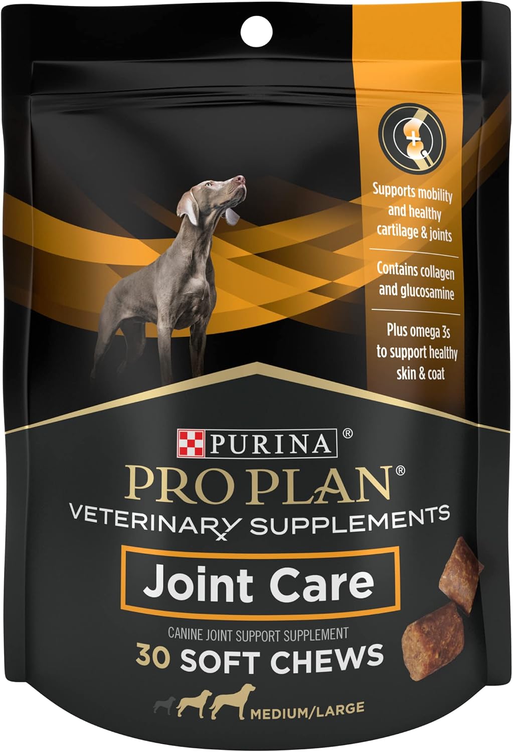 purina pro plan veterinary supplements for joint mobility shown in use
