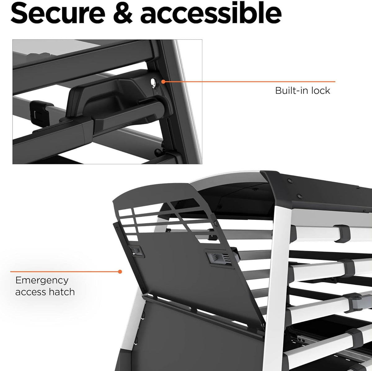 thule allax dog crate xl, package contents