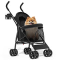 monibloom pet stroller for small/medium dogs and cats, main product view