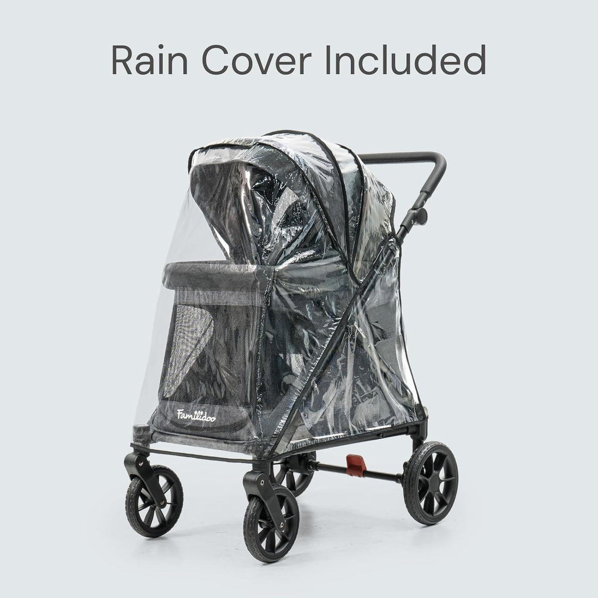 familidoo q1 2.0 multi-use kids wagon stroller –, side view