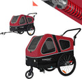 doggyhut® s-line xl pet bike trailer & stroller, main product view