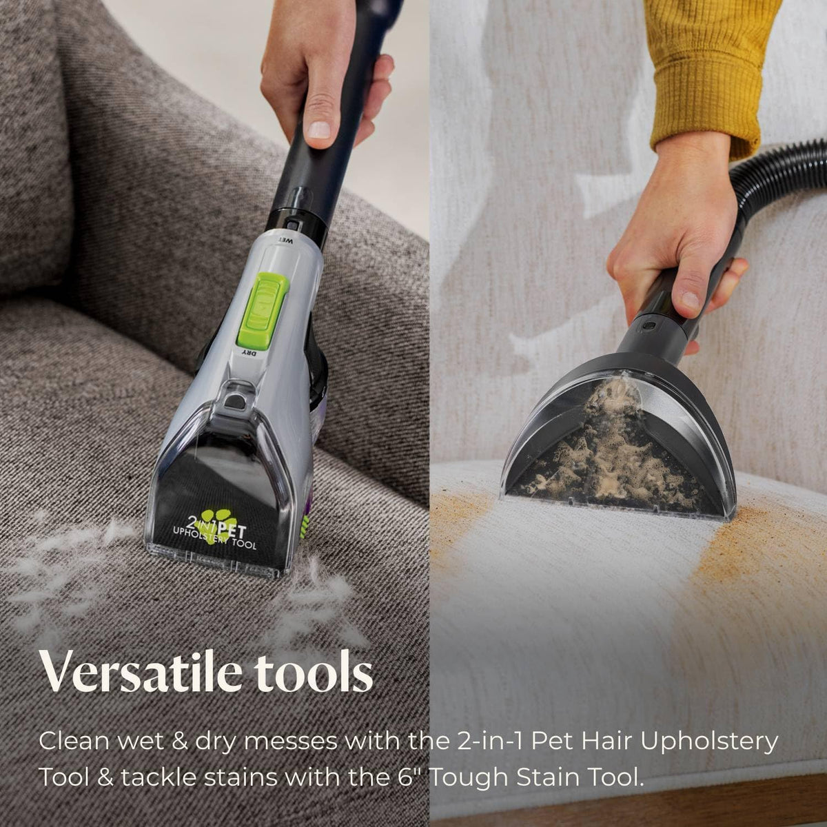 bissell revolution hydrosteam pet carpet cleaner, 3432 showing dimensions
