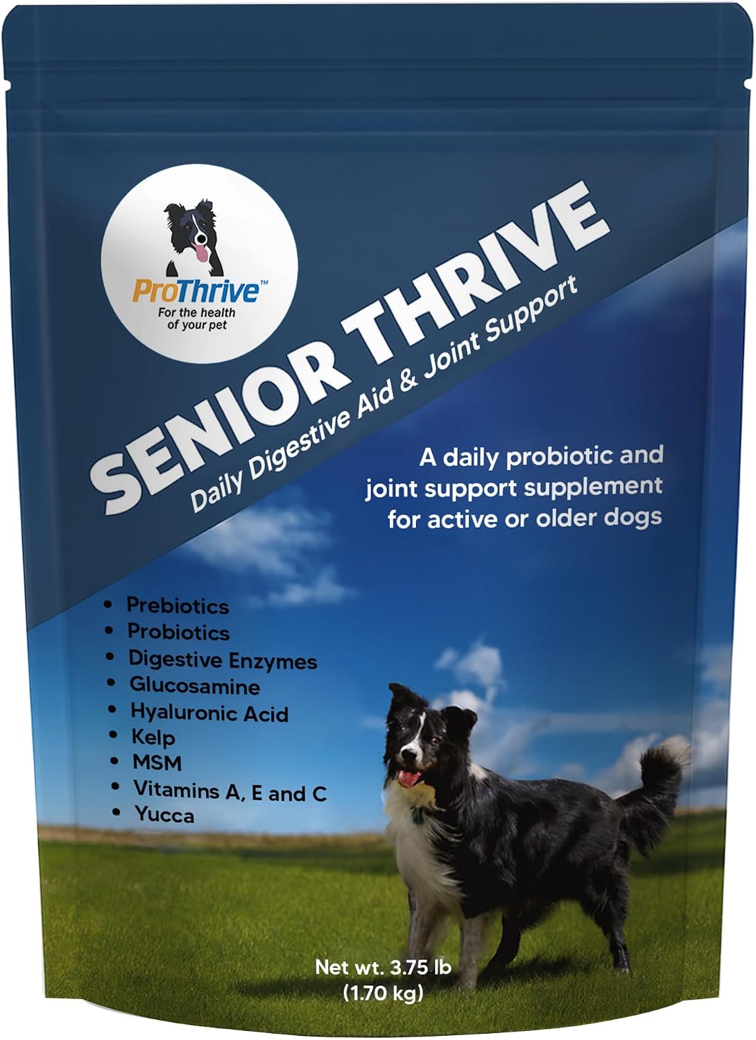 prothrive senior dog digestive & joint supplement, main product view