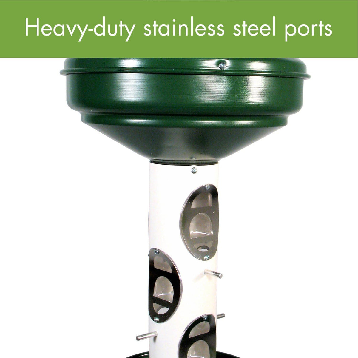 varicraft av-2m avian mixed seed feeder shown in use