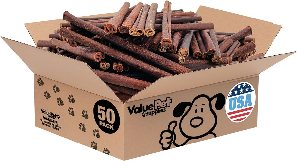 valuebull usa beef collagen sticks for dogs, 12, main product view