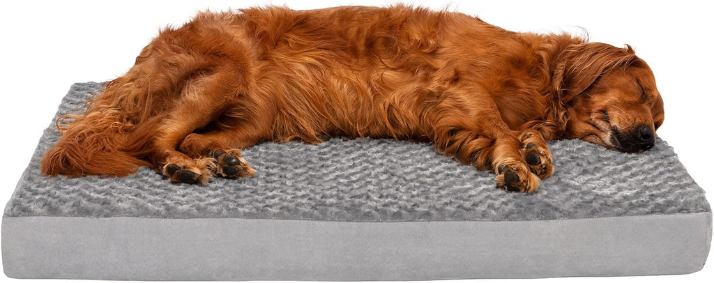 furhaven orthopedic dog bed for large dogs w/, main product view