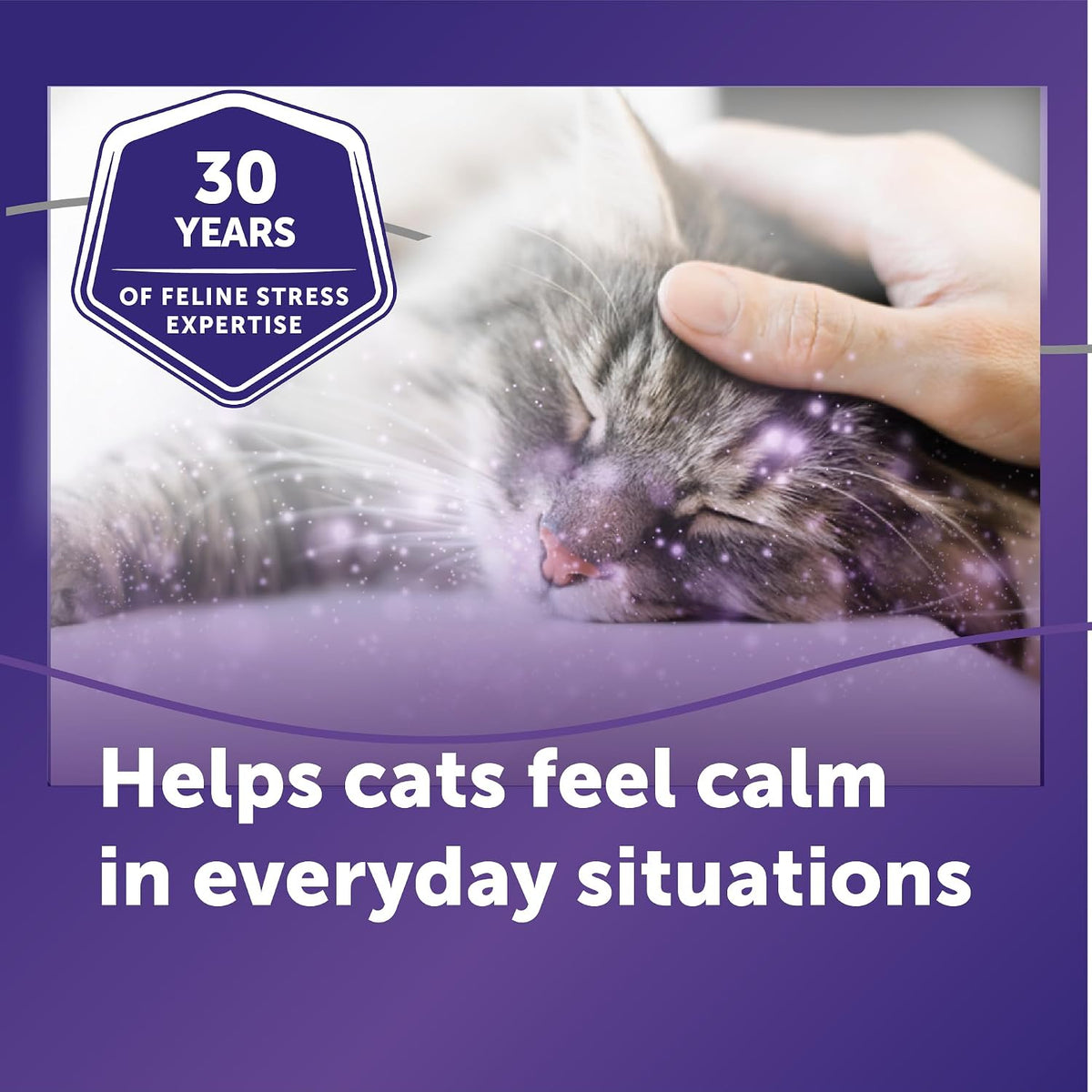 feliway optimum cat calming pheromone diffuser refill, close-up detail