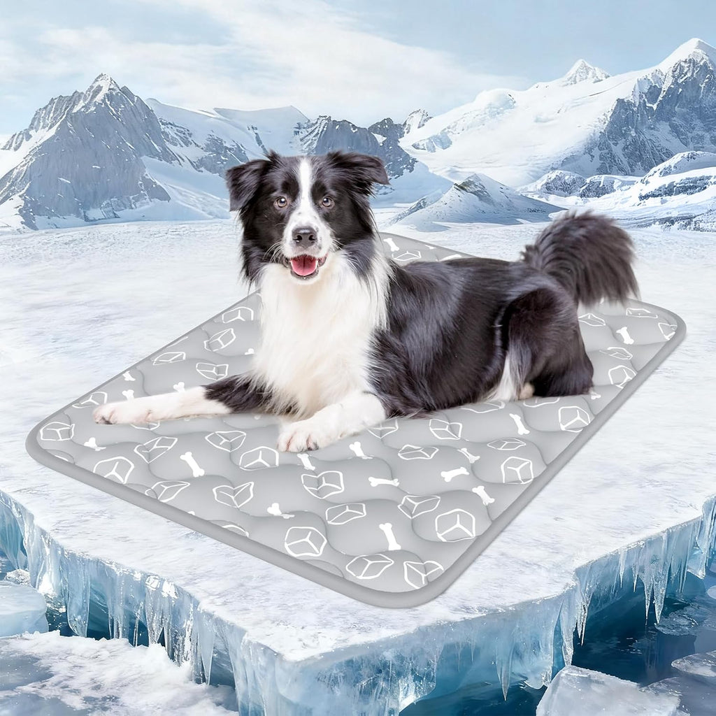 rywell dog cooling mat 2.0, elegant grey, 44"*32", main product view
