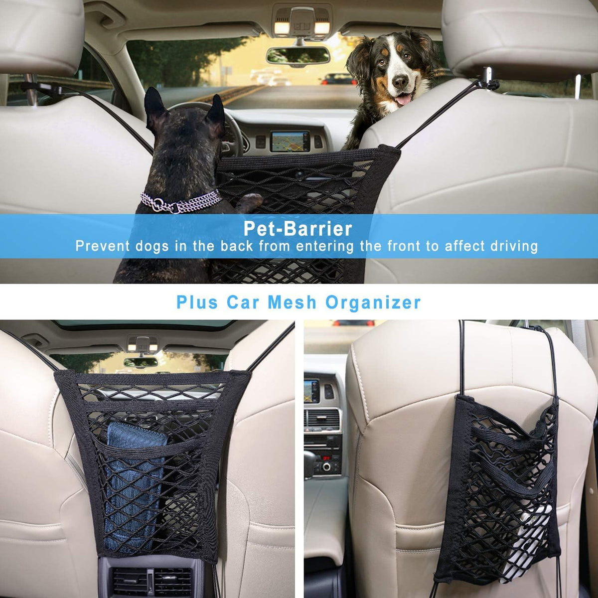 bark lover deluxe dog seat cover for front on a desk or shelf
