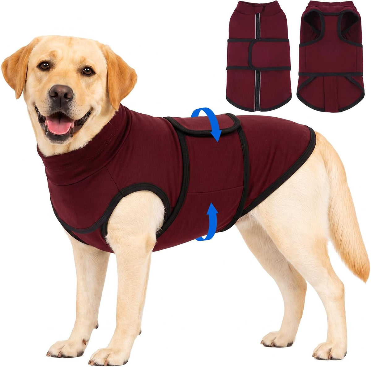 nanaki skin-friendly anxiety vest jacket for dogs from, main product view