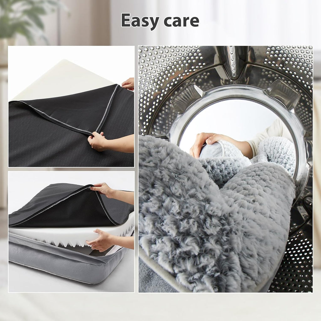 lextro orthopedic dog beds for large dogs, comfy, package contents