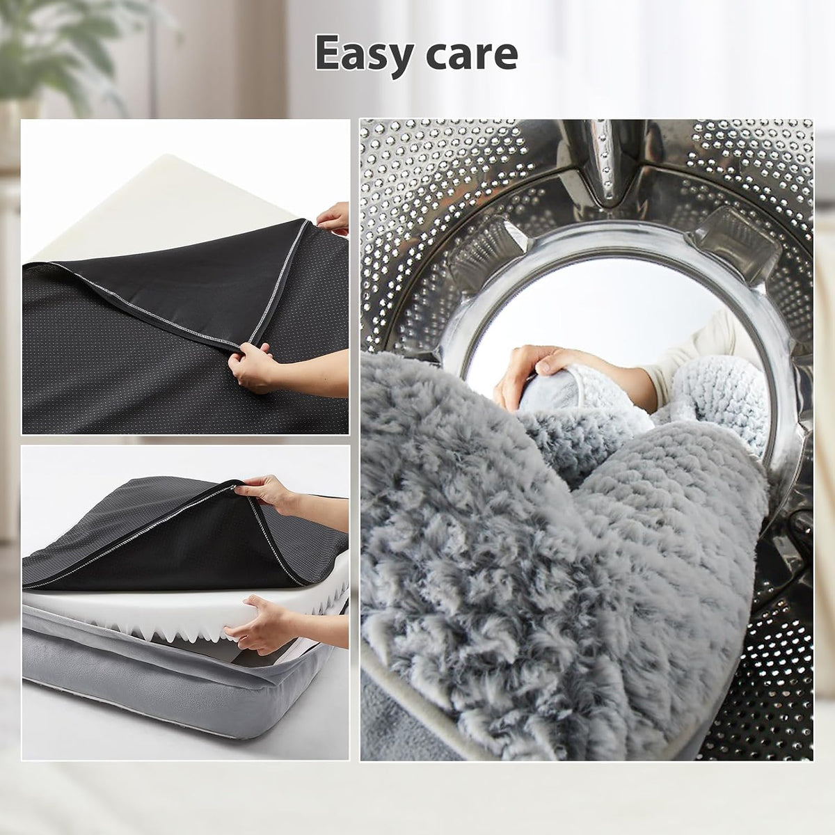 lextro orthopedic dog beds for large dogs, comfy, package contents