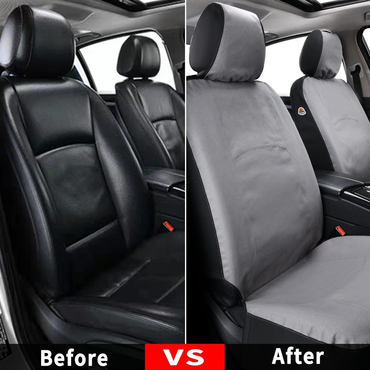 coverado car seat covers front, canvas universal seat, view 9