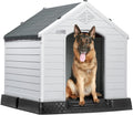 lemberi durable waterproof plastic dog house for small, main product view