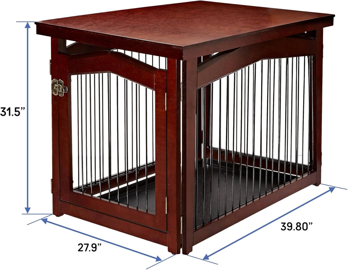 merry pet 2-in-1 configurable pet crate and gate, close-up detail