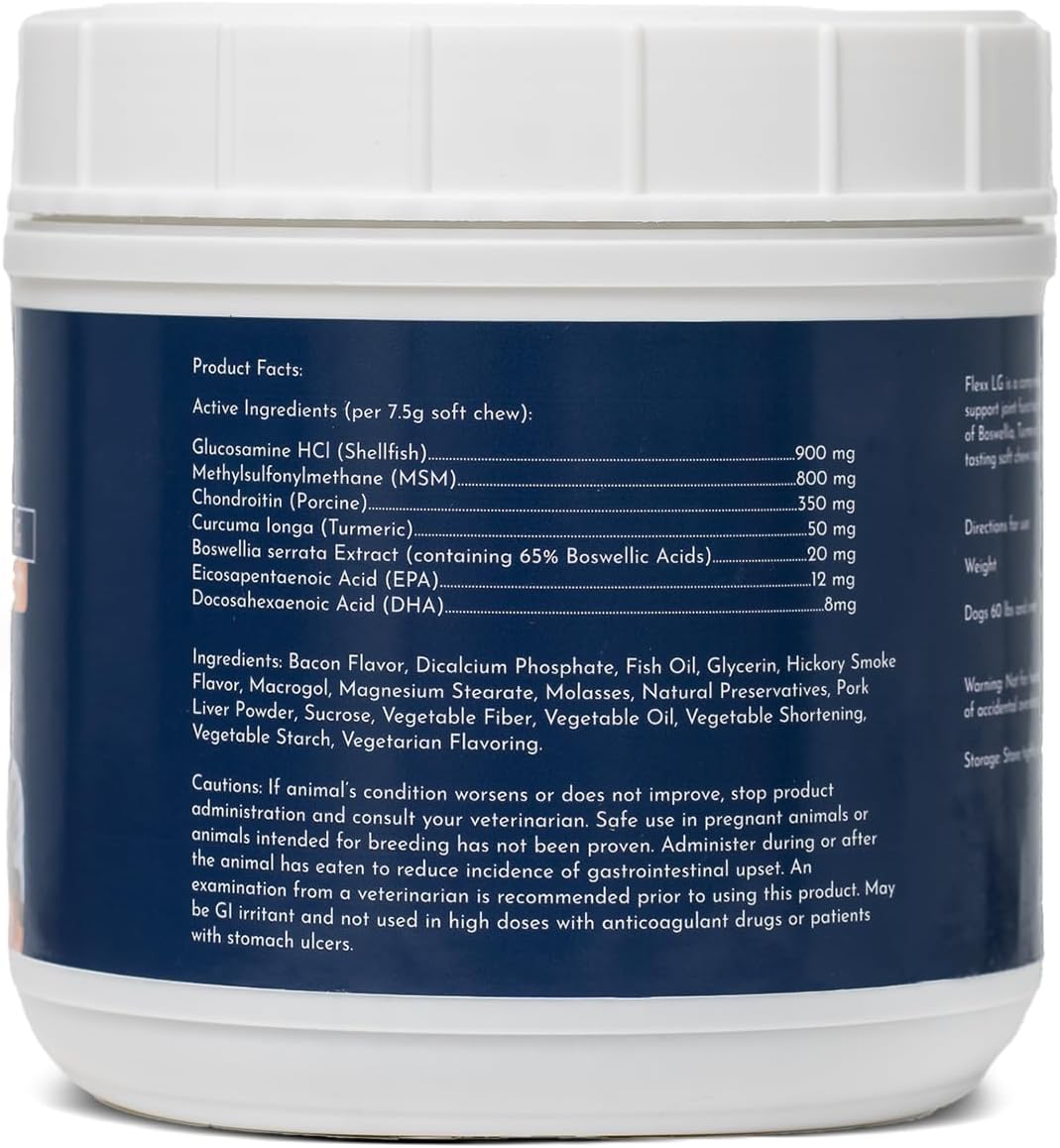dr. jeff werber performance flexx joint chews for, close-up detail