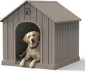 dog house outdoor weatherproof，waterproof resin outside dog house, main product view