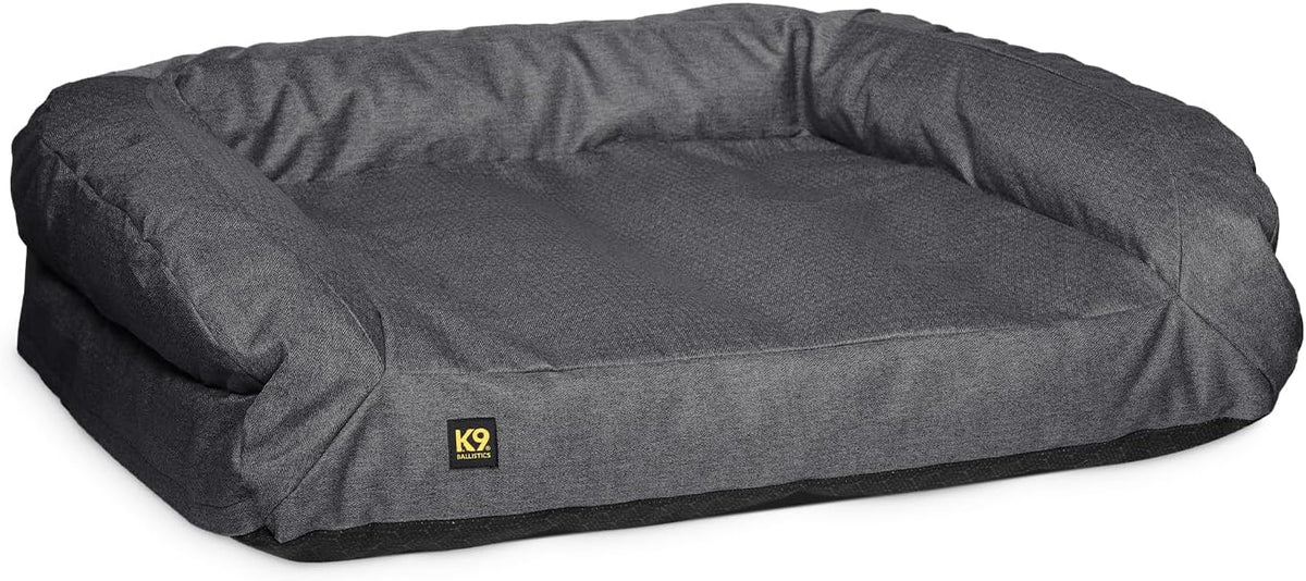 k9 ballistics tough ripstop bolster pillow dog bed, main product view