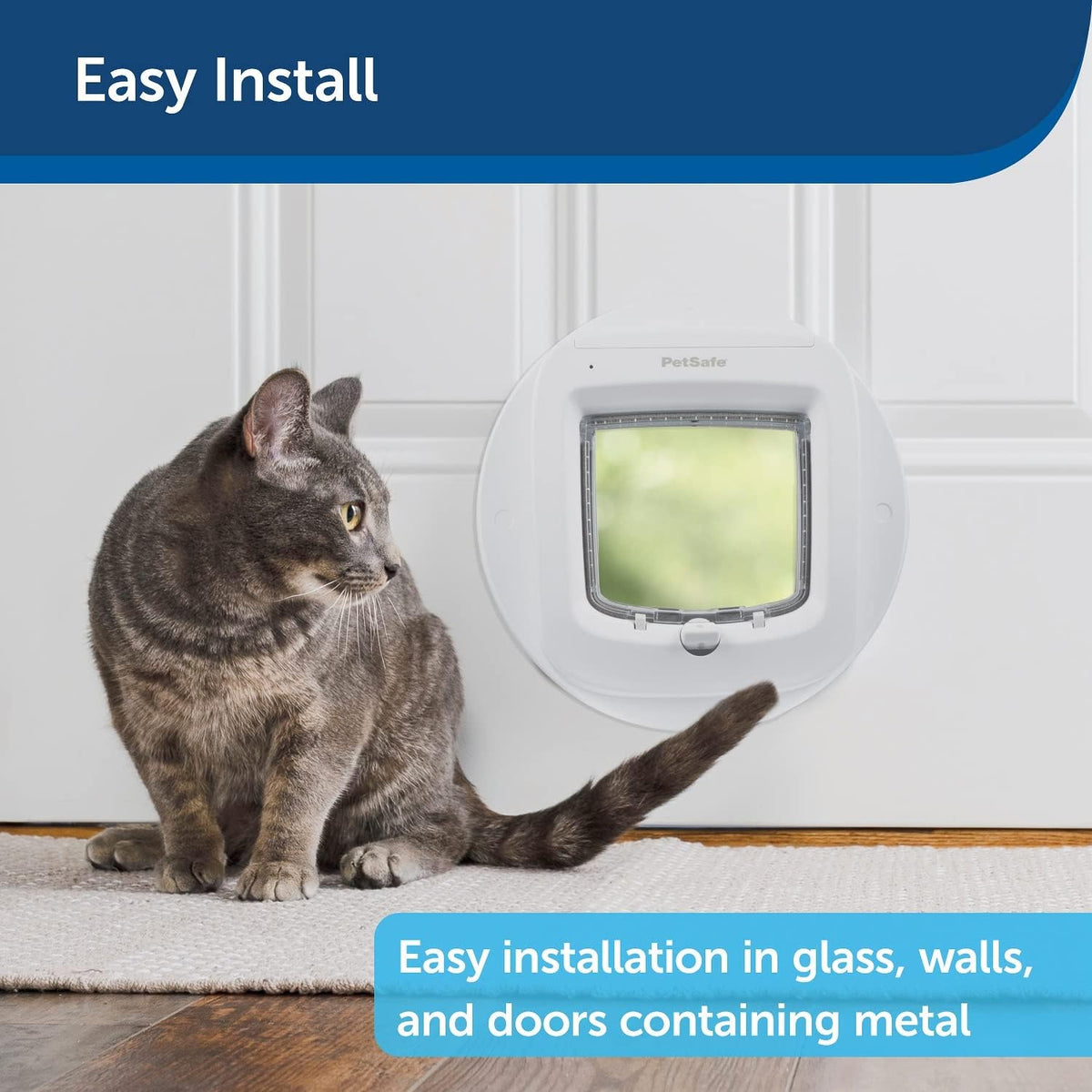 petsafe installation adapter, mounting adapter for installation of showing dimensions