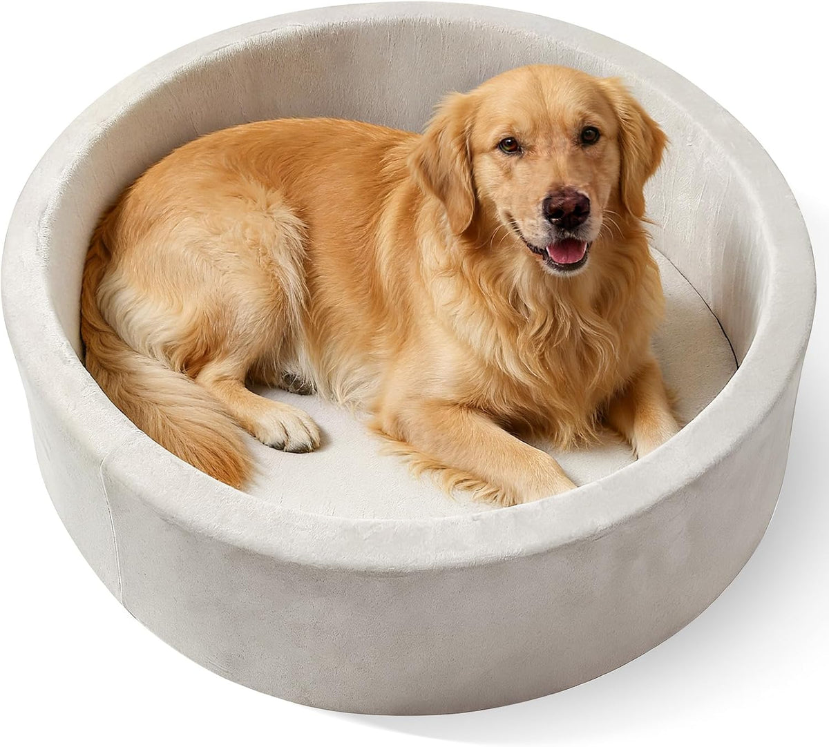 39 inch round dog bed ball pit, indoor, main product view