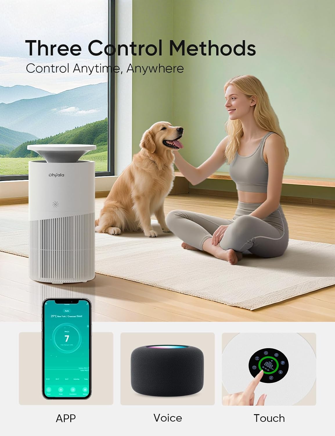 air purifier for home large room up to showing dimensions