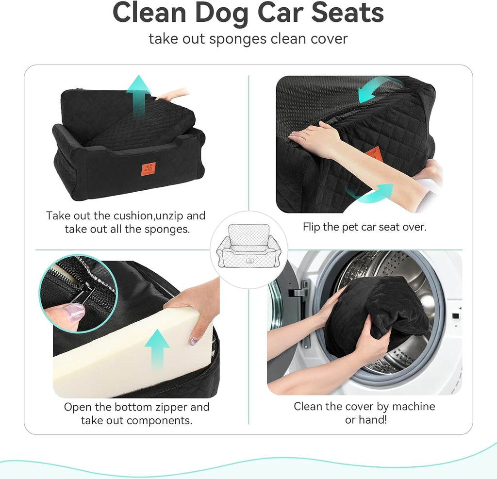 dog car seat for large/medium dogs uuder 55, package contents