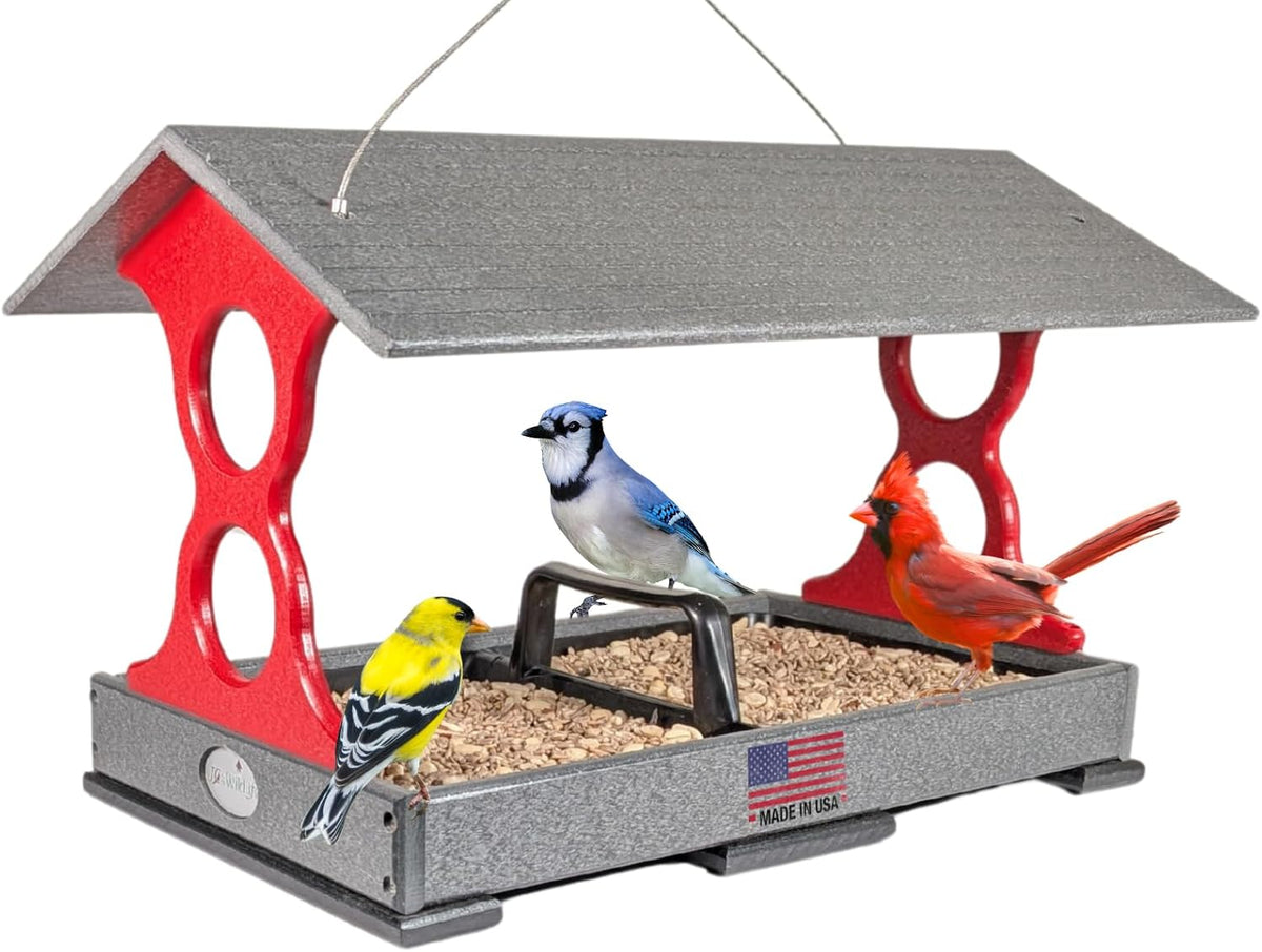 jcs wildlife red and gray large fly thru, main product view