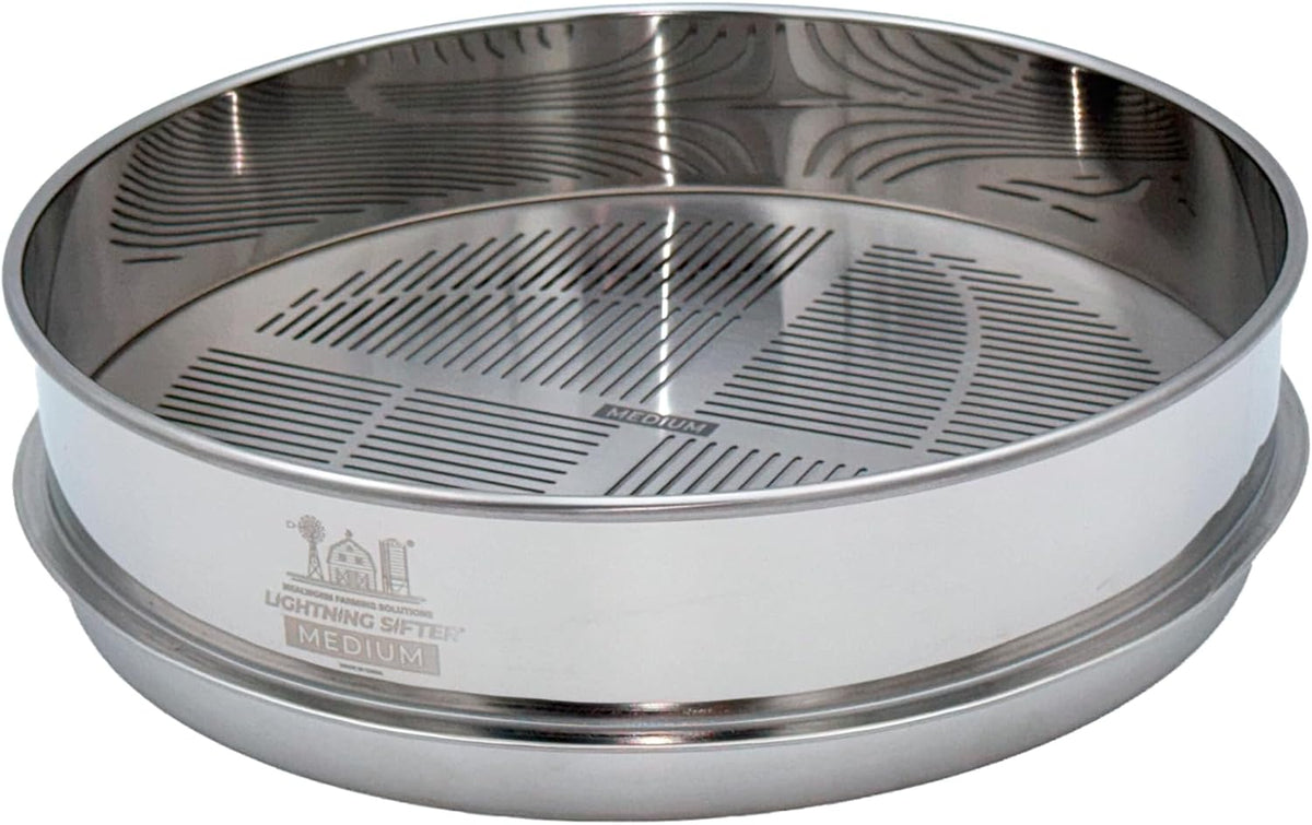 mfs' d-11 lightning sifter medium mealworm sifting pan, main product view