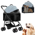 3 in 1 pet stroller for dogs cats, main product view