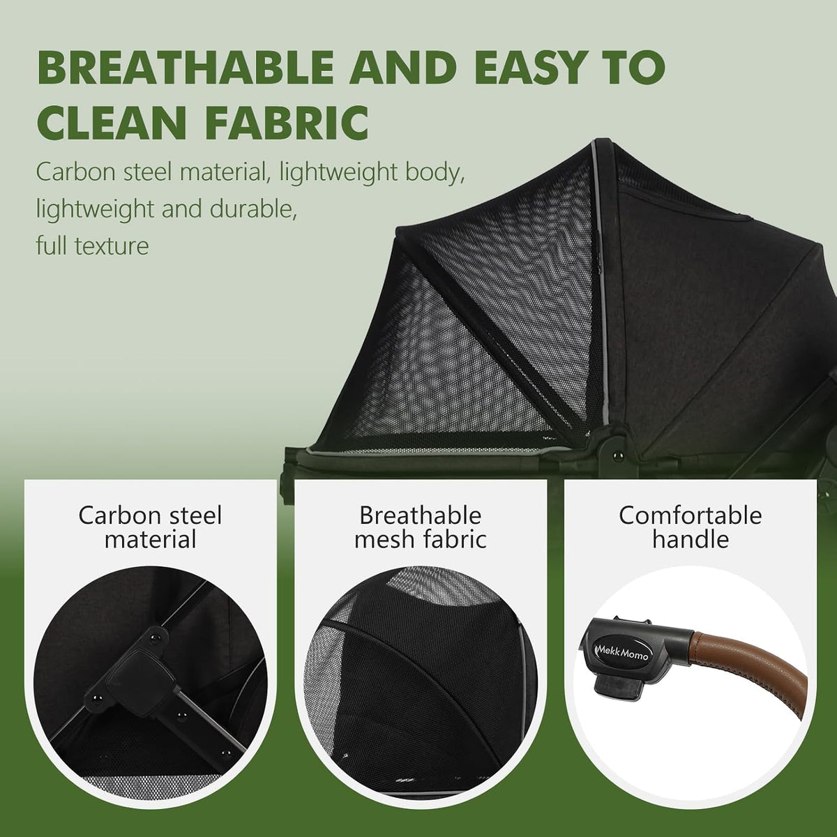 pet stroller for small medium dogs cats, dog, side view