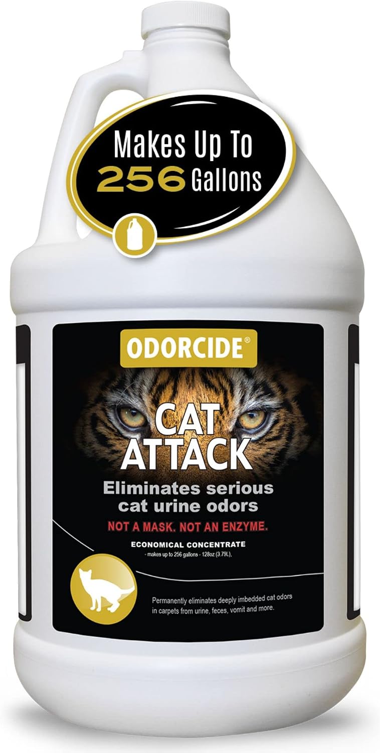 odorcide cat attack concentrate - cat urine remover, main product view