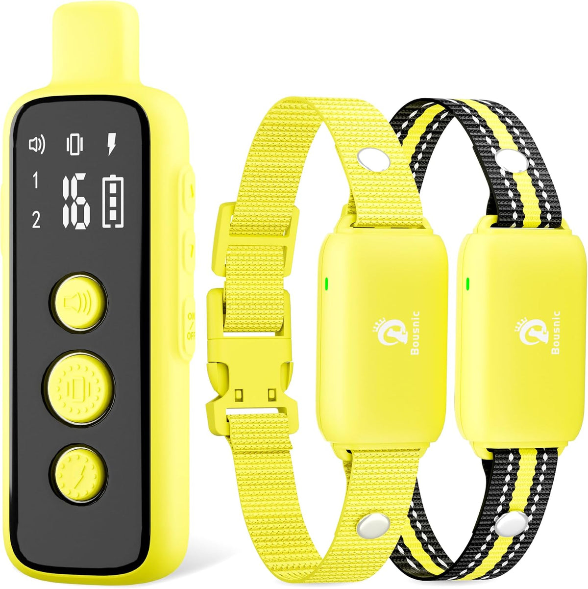 bousnic dog shock collar for 2 dogs, main product view