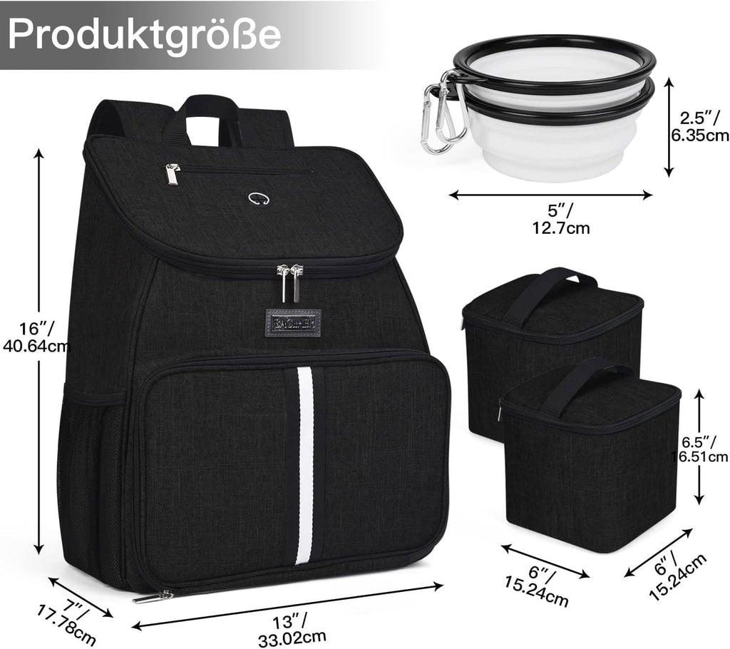 baglher丨dog travel bag, airline approved pet supplies backpack, close-up detail