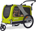 doggyhut® premium xl pet bike trailer & stroller, main product view