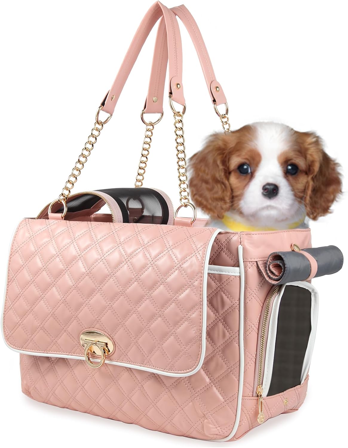 pink puppy dog cat purse carrier for small, main product view